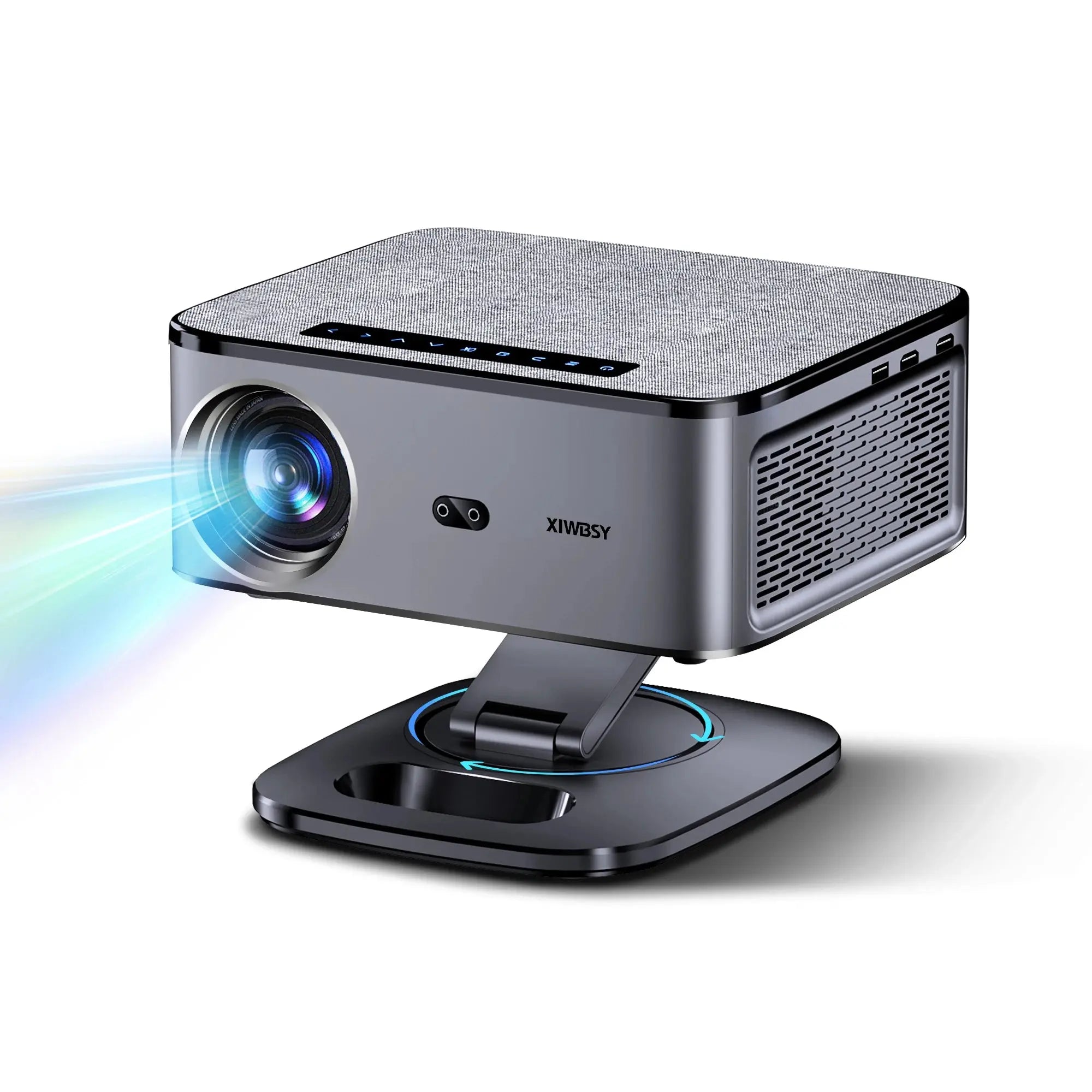 XIWBSY 40000Lumens Portable Projector 4K Android 12.0 Daylight Projector 64G 8K Video Home Theater AutoFocus Smart Proyector