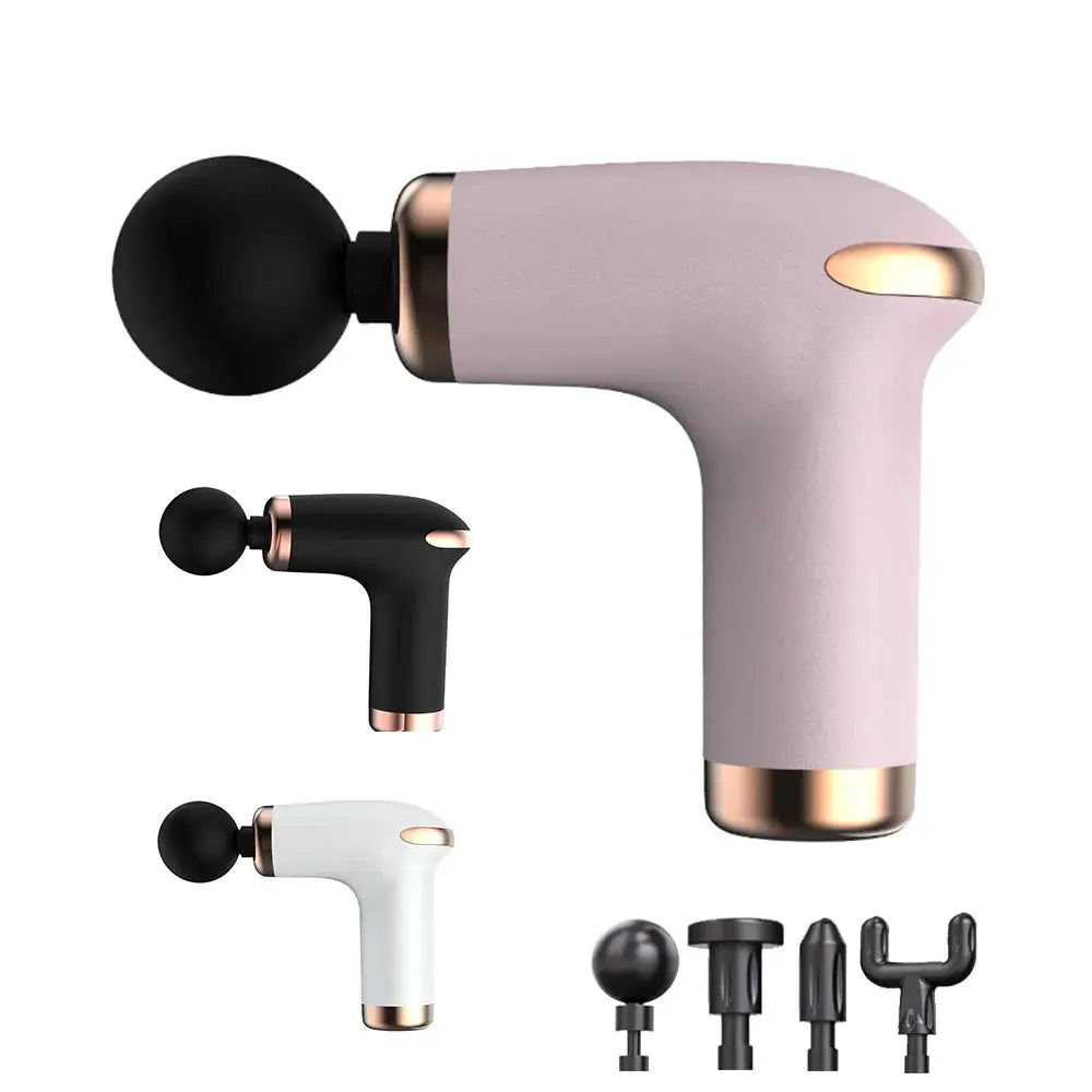 Portable Fascia Gun Tap Massager Body Back and Neck Leg Percussion Massager USB Charging Handheld Massager Deep Tissue Muscle
