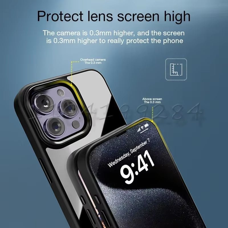 E-Ink Fashion Phone Case for iPhone 17-13 Pro Max with NFC, Anime Girl Characters Silicone Cover - pluxora