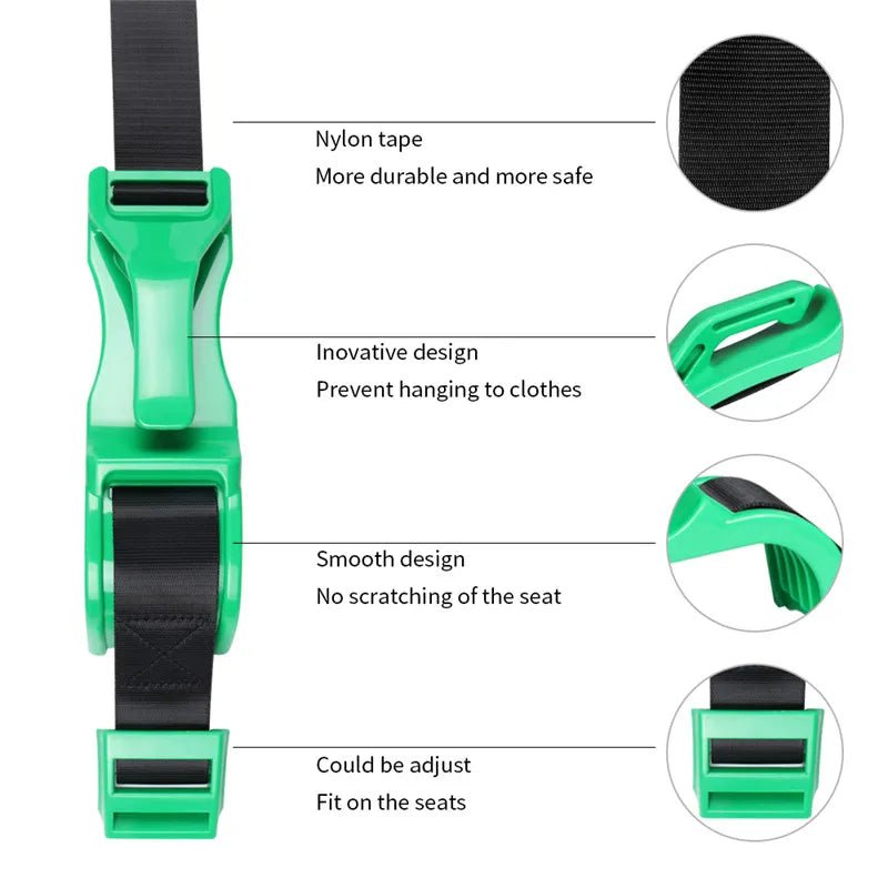 Pregnancy Car Seat Belt Adjuster, Maternity Safety for Moms Driving Comfort - pluxora
